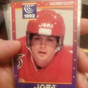 Share 1992-93 Jofa Koho The Endorsers Collection Theoren Fleury #NNO Promo Hocke